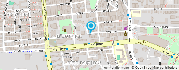 מפת הגעה אל ד"ר הפנר רינה