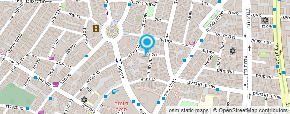 מפת הגעה אל ארגון רופאי קופ"ח כללית מפת הגעה אל ארגון רופאי קופ"ח כללית