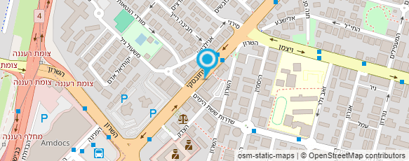 מפת הגעה אל ד"ר אביטל מתן