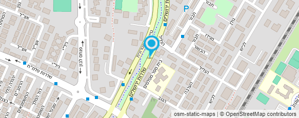 מפת הגעה אל תחנת דלק סונול