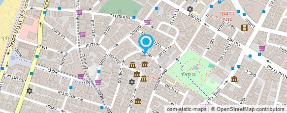 מפת הגעה אל קופמן צבי נוט'