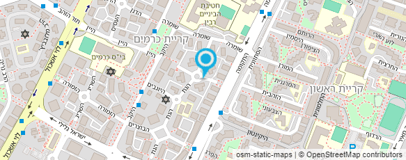 מפת הגעה אל חזן משה