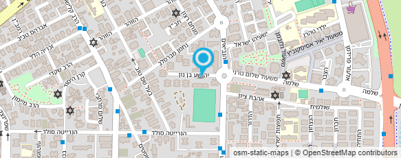 מפת הגעה אל בני שינה תובלה ומנופים