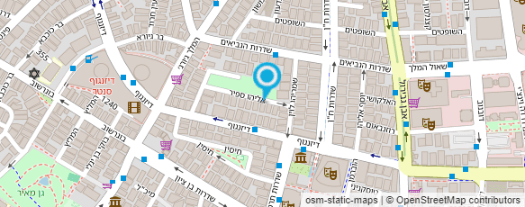 מפת הגעה אל פרופ' פיבסקי מקס