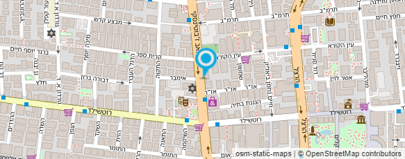 מפת הגעה אל סופר אורי - סוכנות לביטוח