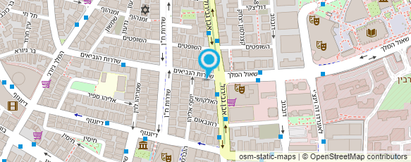 מפת הגעה אל כץ נתן