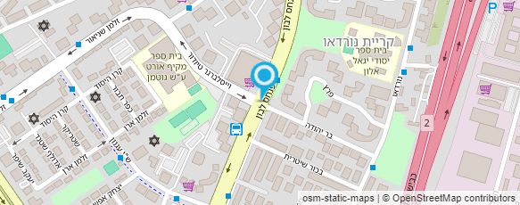 מפת הגעה אל בי"ס אורט ע"ש גוטמן