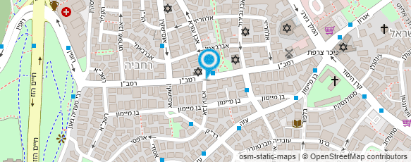 מפת הגעה אל הופמן חנוך