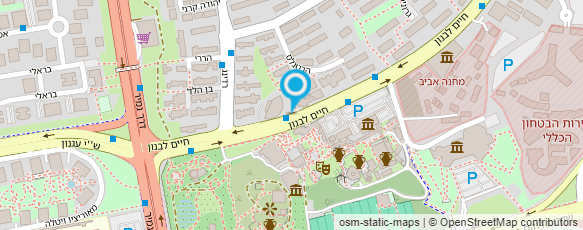 מפת הגעה אל מכבי תל אביב מועדון שחייה