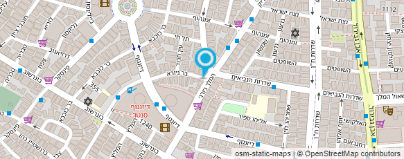 מפת הגעה אל מגידון בצלאל