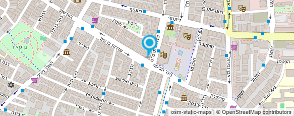 מפת הגעה אל רזניק אמנון