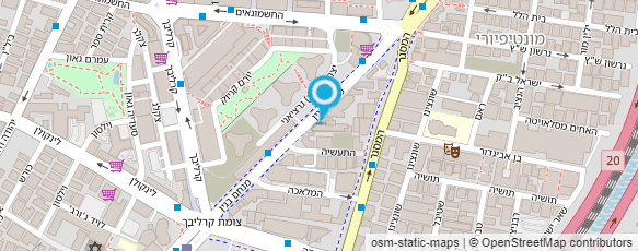 מפת הגעה אל בנק לפתוח התעשיה בישראל בע"מ