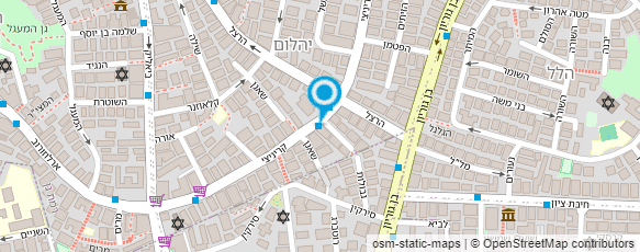 מפת הגעה אל דורית  - ידי זהב