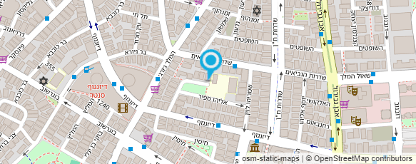 מפת הגעה אל גבריאלי-הכרמל