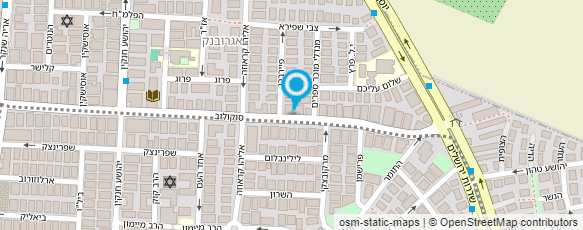 מפת הגעה אל שניר נסיעות ותיירות בע"מ