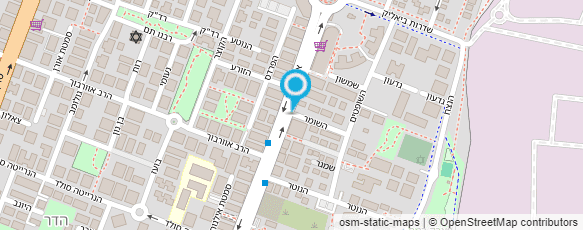 מפת הגעה אל מרכז אורנה ליבר למוזיקה ואומנויות