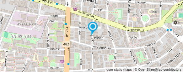 מפת הגעה אל ד"ר גוטקין זאב