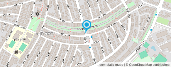 מפת הגעה אל סלון חן