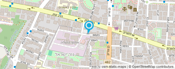 מפת הגעה אל ישראפילם הפקת סרטי קולנוע בע"מ