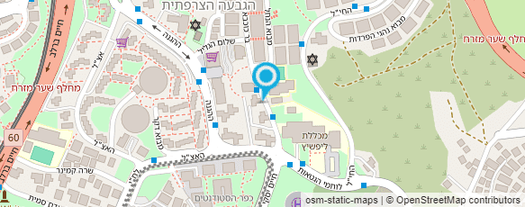 מפת הגעה אל הררי יצחק