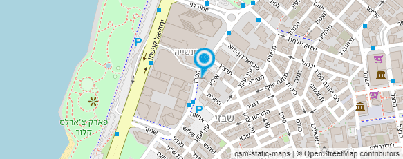 מפת הגעה אל התאחדות המלאכה והתעשיה - מחוז ת"א והמרכז