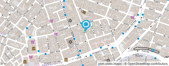 מפת הגעה אל ששון עבוד ובניו בע"מ