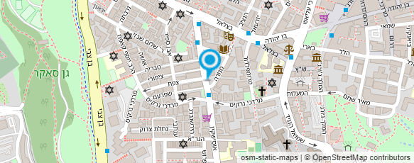 מפת הגעה אל איציק חותמות ושלטים מפת הגעה אל איציק חותמות ושלטים