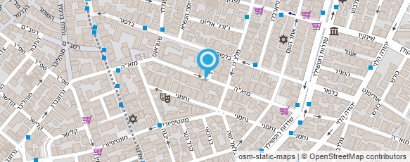 מפת הגעה אל המוסד לבטיחות ולגיהות