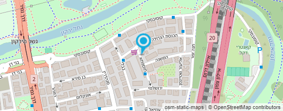 מפת הגעה אל פרופ' ברנר שרה מפת הגעה אל פרופ' ברנר שרה