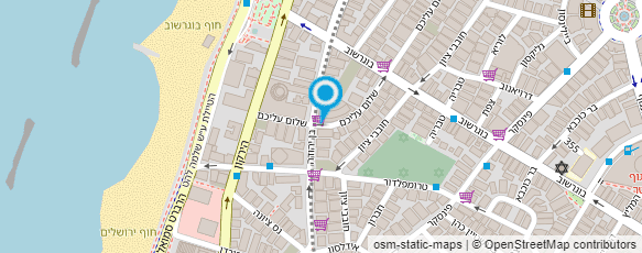 מפת הגעה אל בלום יוסף - נוט'