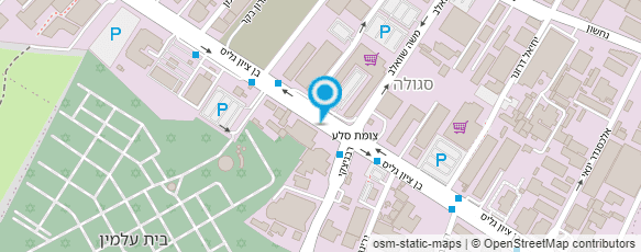 מפת הגעה אל מוסך דב בע"מ מפת הגעה אל מוסך דב בע"מ