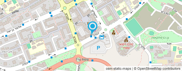 מפת הגעה אל כפיר בי"ס לנהיגה