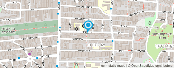 מפת הגעה אל גליקסברג הרב יוסף