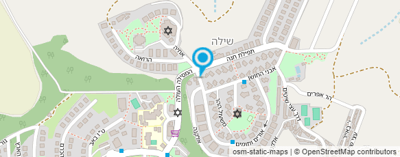 מפת הגעה אל בי"ס "אהל שילה"