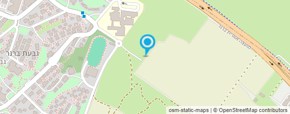 מפת הגעה אל משתלות גבעת ברנר