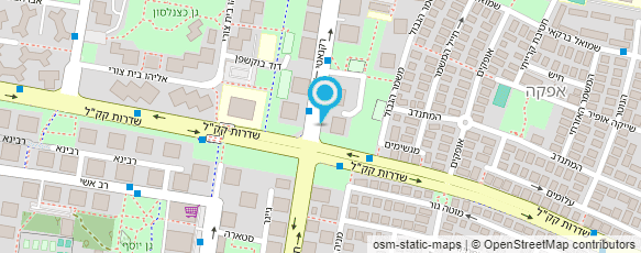 מפת הגעה אל קשיבנובסקי מנחם