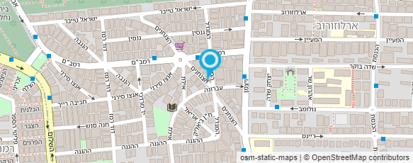 מפת הגעה אל ד"ר הולר עמוס