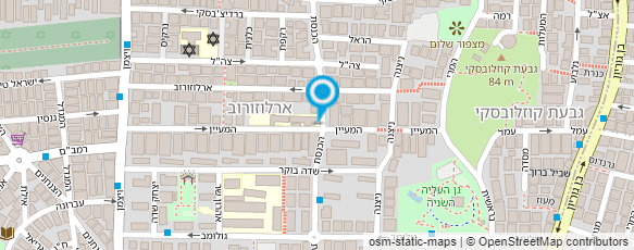 מפת הגעה אל כצנלסון