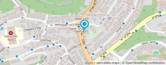 מפת הגעה אל הוכנבוים זאב