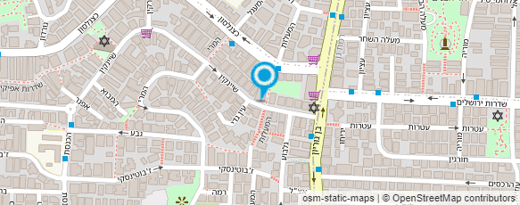 מפת הגעה אל דפוס מ. גרסטל מפת הגעה אל דפוס מ. גרסטל