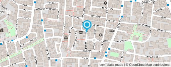 מפת הגעה אל כולל חיבת ירושלים (גליציה)