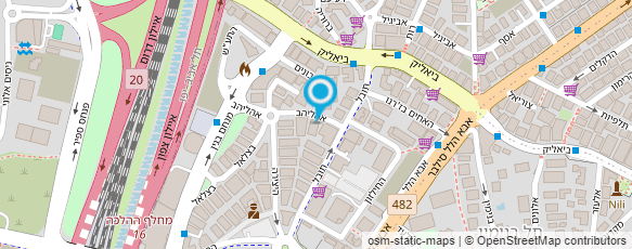 מפת הגעה אל יעקב קפלן- קופות רושמות