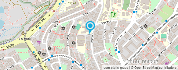 מפת הגעה אל המרכז לשקום נוער