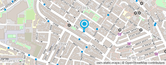 מפת הגעה אל דפוס בזק