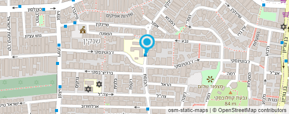 מפת הגעה אל א.ד.גורדון