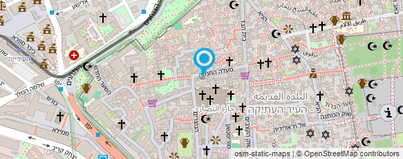 מפת הגעה אל ישיבת נר יצחק