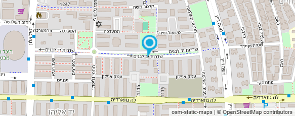 מפת הגעה אל "גבורי ישראל"