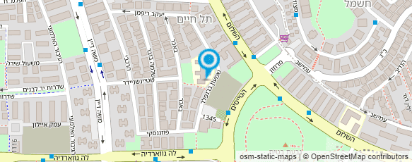 מפת הגעה אל "עציון" ממ"ד