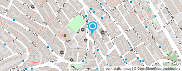 מפת הגעה אל הסתדרות פועלי אגודת ישראל בא"י