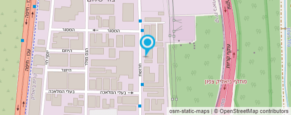 מפת הגעה אל נ.ב.ט. השחזות ועיבוד שבבי